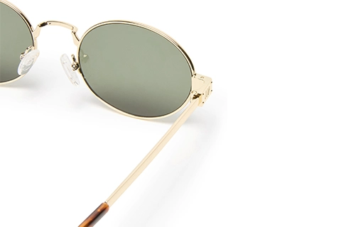 Le Specs Poseidon Deux 52 Gold Khaki Mono