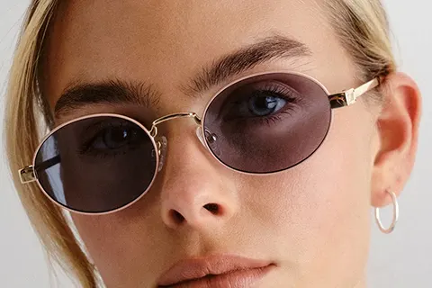 Le Specs Poseidon Deux Gold Teal Tint