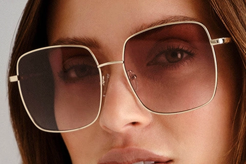 Le Specs The Cherished 58 Gold Gradient