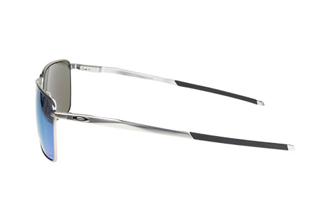 Oakley Ejector OO4142-04 Satin Chrome Prizm Sapphire