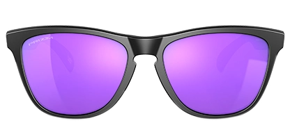 Frogskins OO9013-H6 Matte Black 55 Prizm Violet