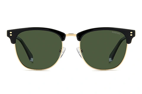 Photos - Sunglasses Polaroid PLD 4196/S/X 2M2 Black Gold 53 Polarised 