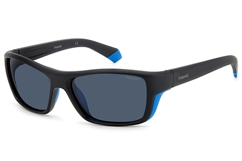 Polaroid PLD 7046/S OY4 Black Azure 57 Polarised