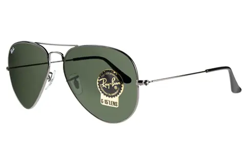 Metallic aviator clearance sunglasses