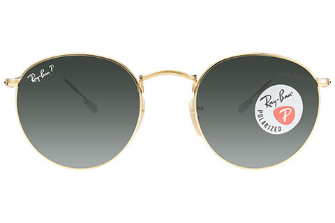 Ray-Ban RB3447 Round Metal Gold 001/50