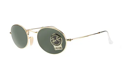 Ray-Ban RB3547 Oval Gold 001/31 | Feel Good Contacts IE