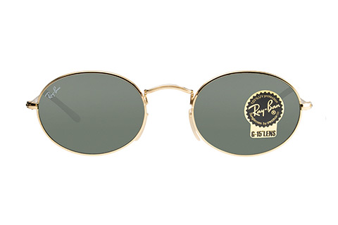 Ray-Ban RB3547 Oval Gold 001/31