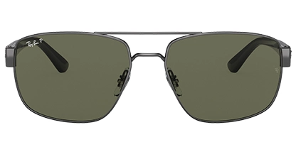 0RB3663 004/58 Gunmetal 60 Polarised