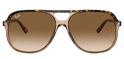 Ray-Ban Bill RB2198 129251 56 Havana on Transparent Brown Gradient
