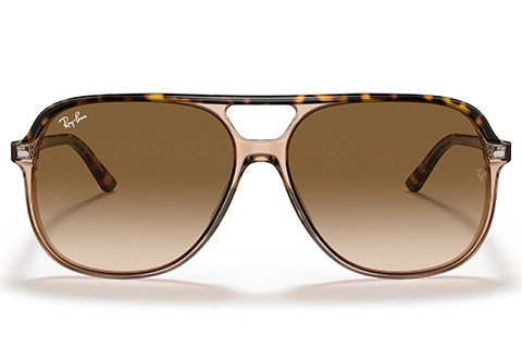 Ray-Ban Bill RB2198 129251 56 Havana on Transparent Brown Gradient