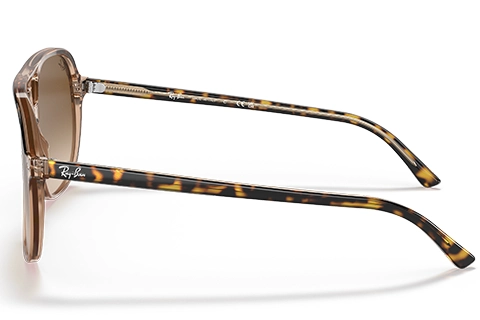 Ray-Ban Bill RB2198 129251 56 Havana on Transparent Brown Gradient