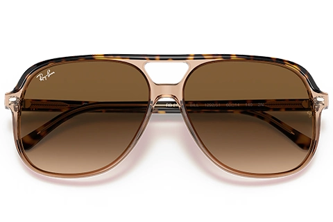 Ray-Ban Bill RB2198 129251 56 Havana on Transparent Brown Gradient
