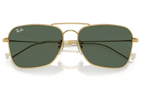 Ray-Ban Caravan Reverse RBR0102S 001/VR Arista Gold 58