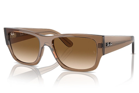 Ray-Ban Carlos RB0947S 664051 56 Transparent Light Brown Gradient