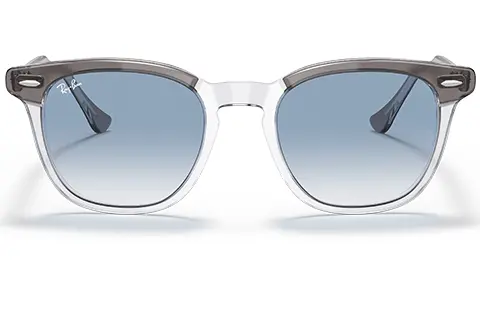 Ray-Ban Hawkeye RB2298 13553f 52 Grey on Transparent Gradient