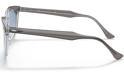 Ray-Ban Hawkeye RB2298 13553f 52 Grey on Transparent Gradient
