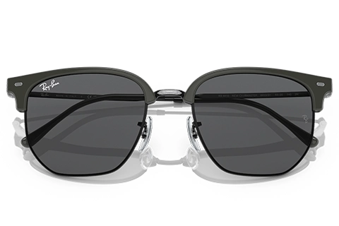 Ray-Ban New Clubmaster RB4416 6653B1 53 Grey on Black