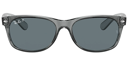 New Wayfarer 0RB2132 64503R Transparent Grey 55 Polarised