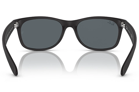 Ray-Ban New Wayfarer RB2132 622/R5 55 Matte Rubber Black