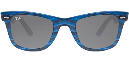  Original Wayfarer RB2140 1409B1 50 Photo Striped Blue