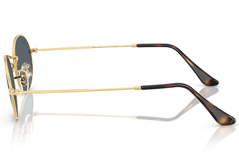 Ray-Ban Oval RB3547N 001/R5 51 Arista Gold/Blue