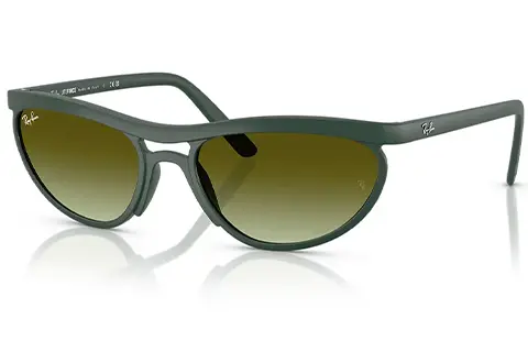 Ray-Ban Predator Liteforce RB4453 6016E8 59 Matte Sand Green Gradient