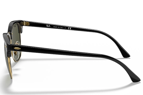 Ray-Ban Clubmaster RB3016 W0365 49 Black on Gold