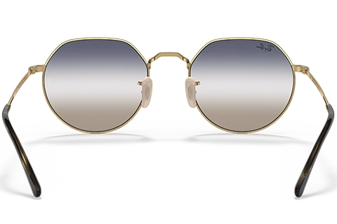 Ray-Ban RB3565 Jack 001/86 Arista Gold 53 Blue/Brown Gradient