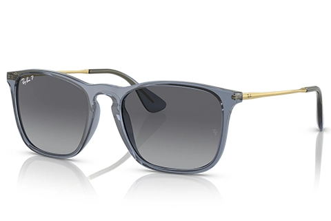 Ray-Ban RB4187 6592T3 Transparent Blue 54 Polarised