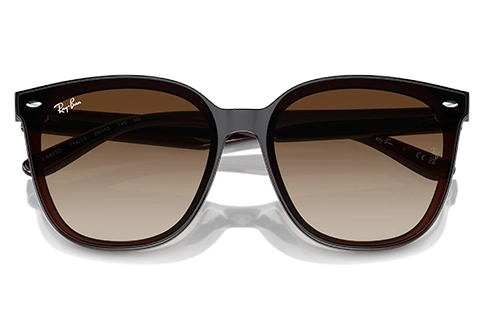 Ray-Ban RB4423D 714/13 66 Transparent Brown Gradient
