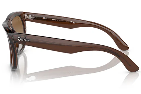 Ray-Ban Wayfarer Reverse RBR0502S 6709CB 50 Transparent Brown Gradient