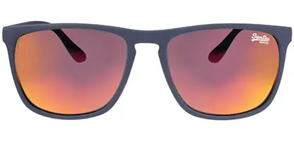 Superdry SDS 5010 Women's Sunglasses 104P Matte Black Pink/Pink Mirror